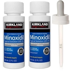 Миноксидил 5% Киркланд Kirkland Minoxidil 2 флакона+дозатор