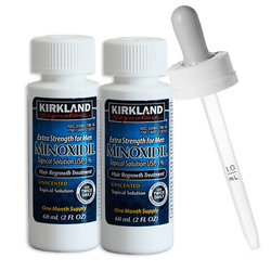 Миноксидил 5% Киркланд Kirkland Minoxidil 2 флакона+дозатор